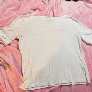 Ralph Lauren Elegant White Short Sleeve Tee